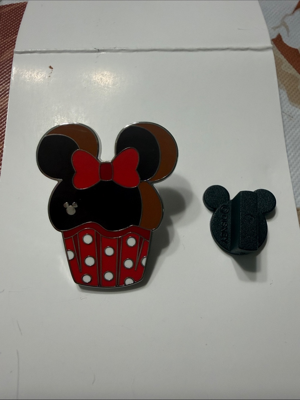 Disney Minnie Mouse Cupcake Enamel Pin